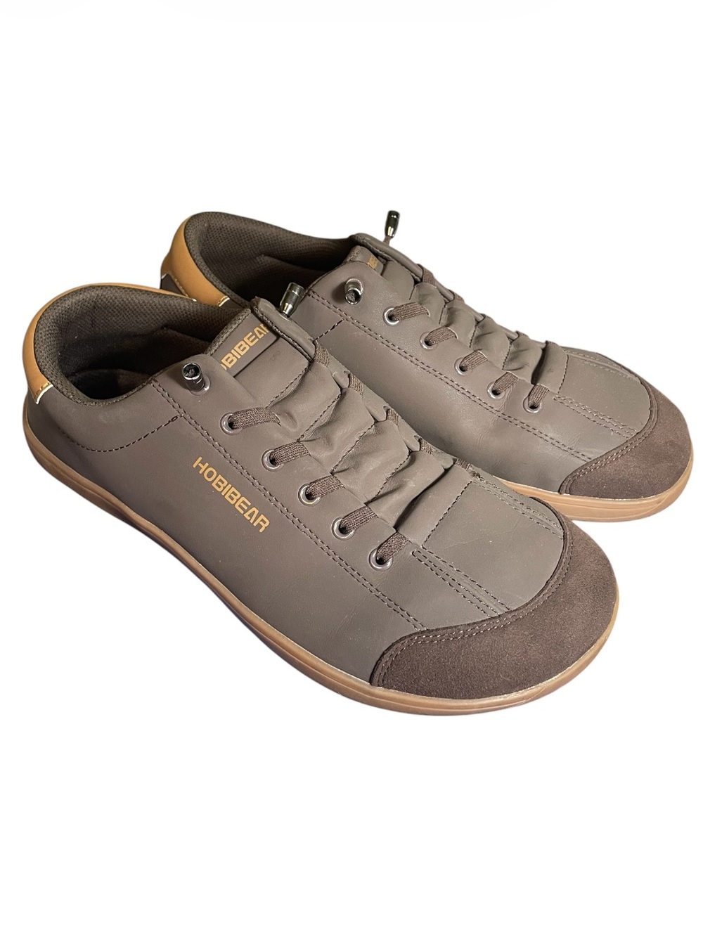 Hobibear Tannin Barefoot Shoes Brown Size EU 45 US 11.5 Minimalist Trainer